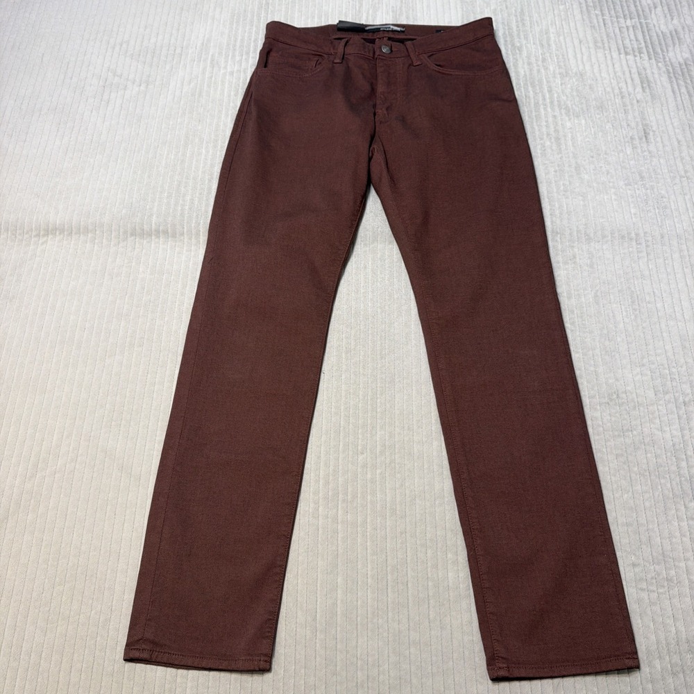 Mavi Jeans NWT Mens Size 32x32 red Marcus Slim Straight Leg Pants
